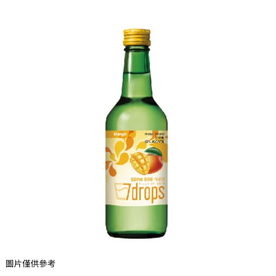 韓國-7DROPS芒果味燒酒12% 360ml